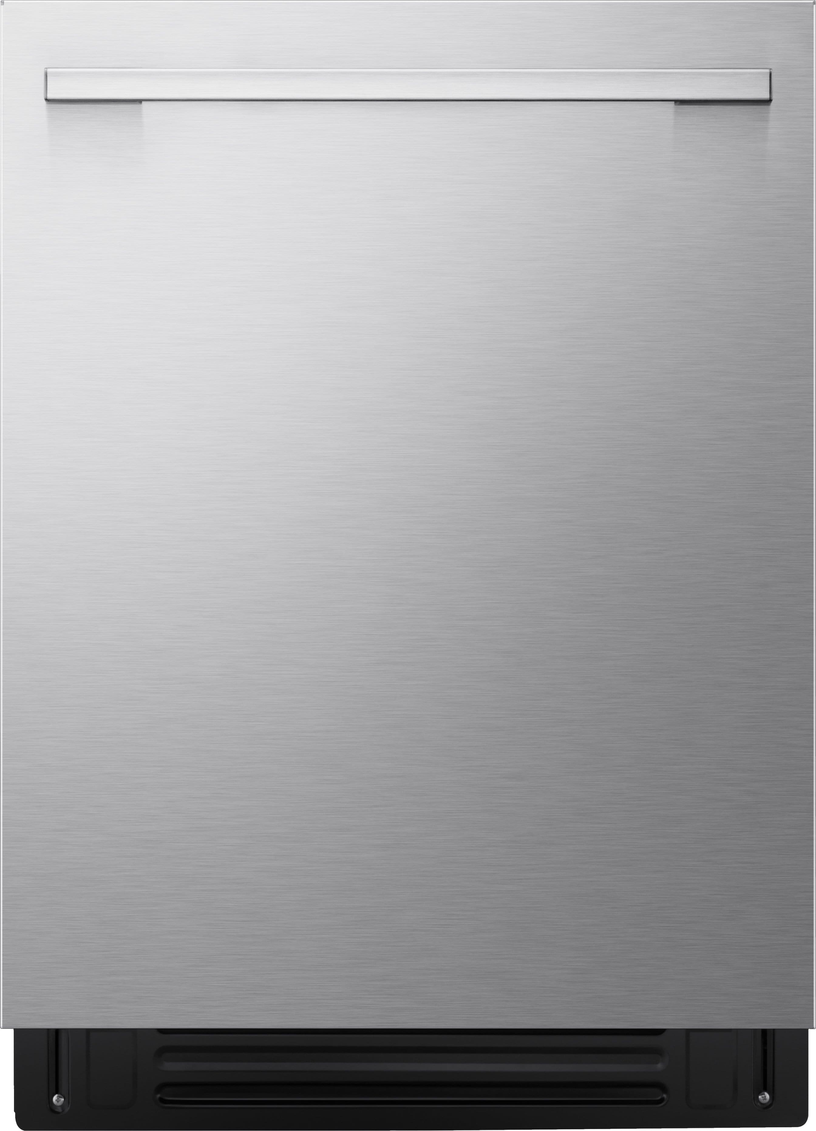LG - FlushFit 24" Top Control Smart Built-In Stainless Steel Tub Dishwasher with 3rd Rack, 1 Hour Wash & Dry Cycle and 39dBA…
