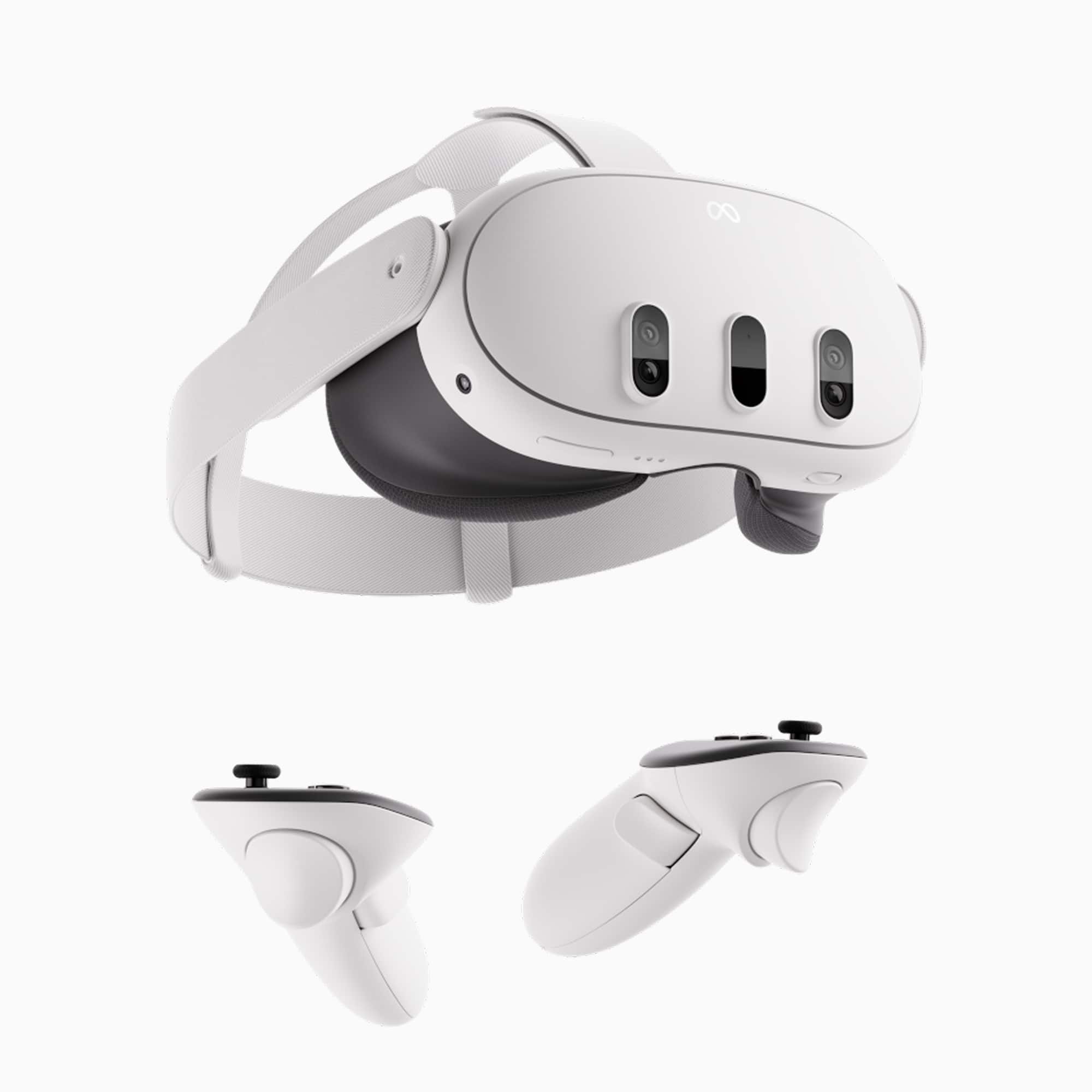 Meta - Quest 3 512GB | Virtual Reality Headset Without Wires - Thirty Percent Sharper Resolution - 2X Graphical Processing -…