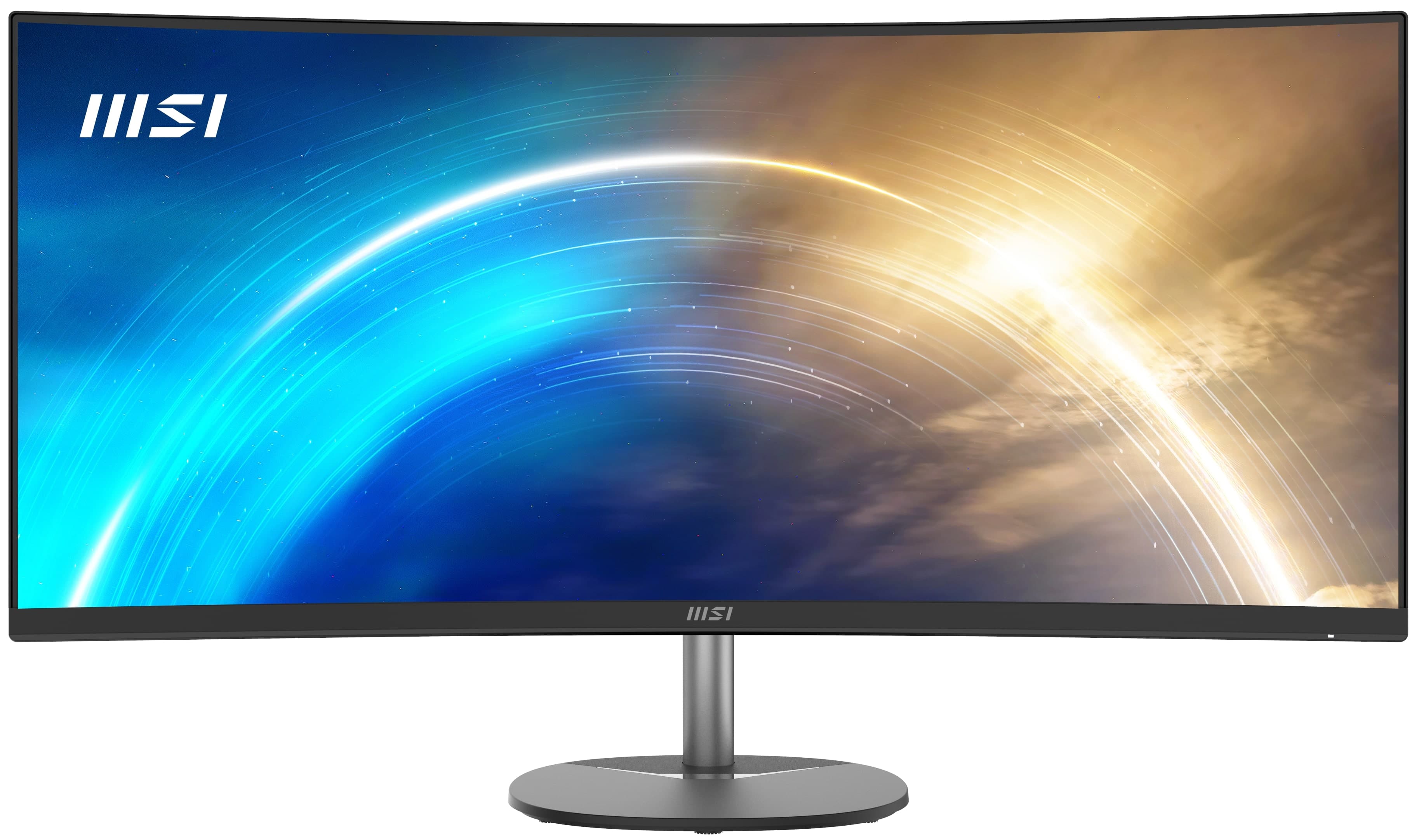 MSI - Pro MP341CQ 34" LCD QHD 100Hz 1ms FreeSync Monitor ,Built-in Speakers (DisplayPort, HDMI ) - Matte Black product image