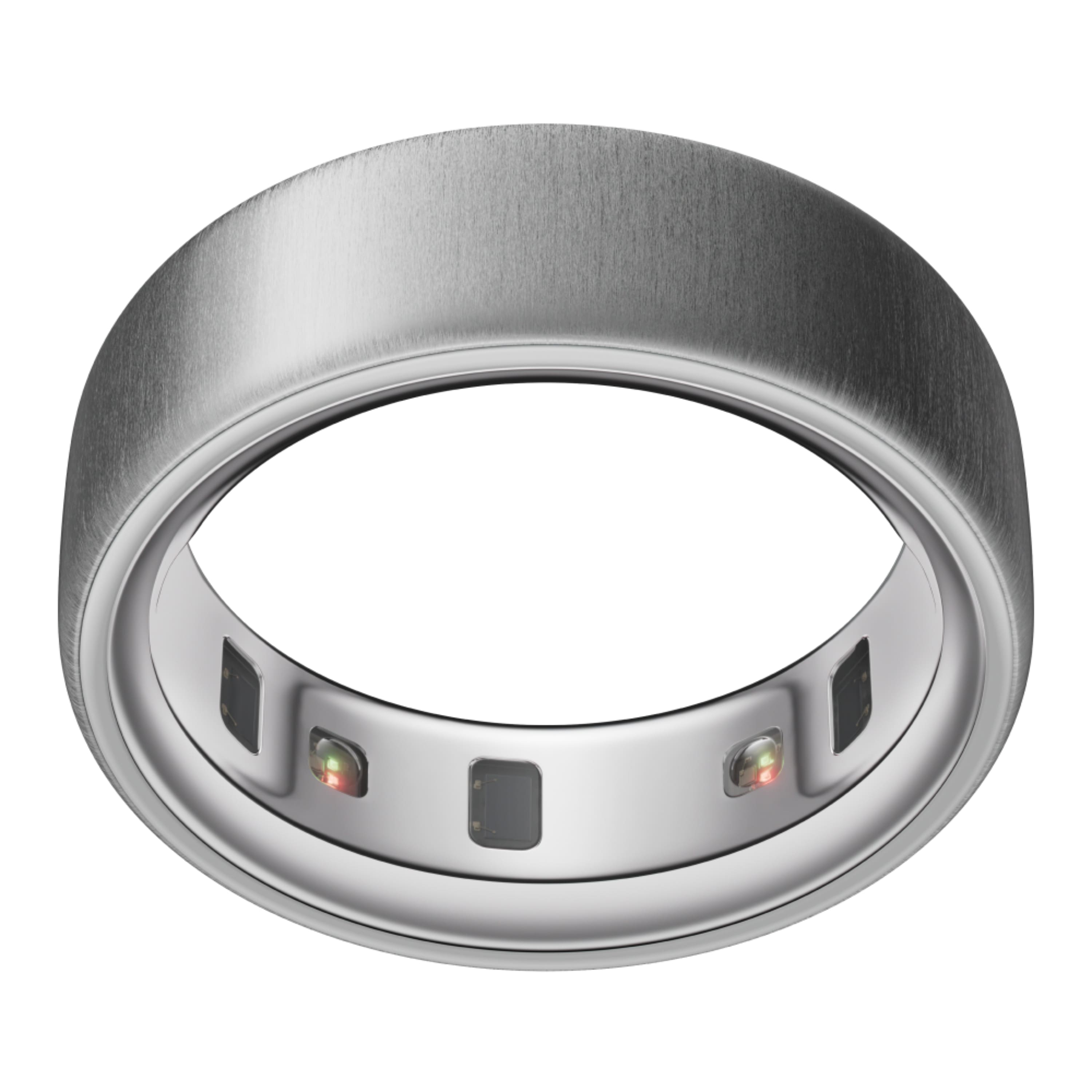 Oura - Ring 4 - Smart Ring - Size Before You Buy with OR4 Sizing Kit - Size 9 - Brushed Silver - (2024) product image