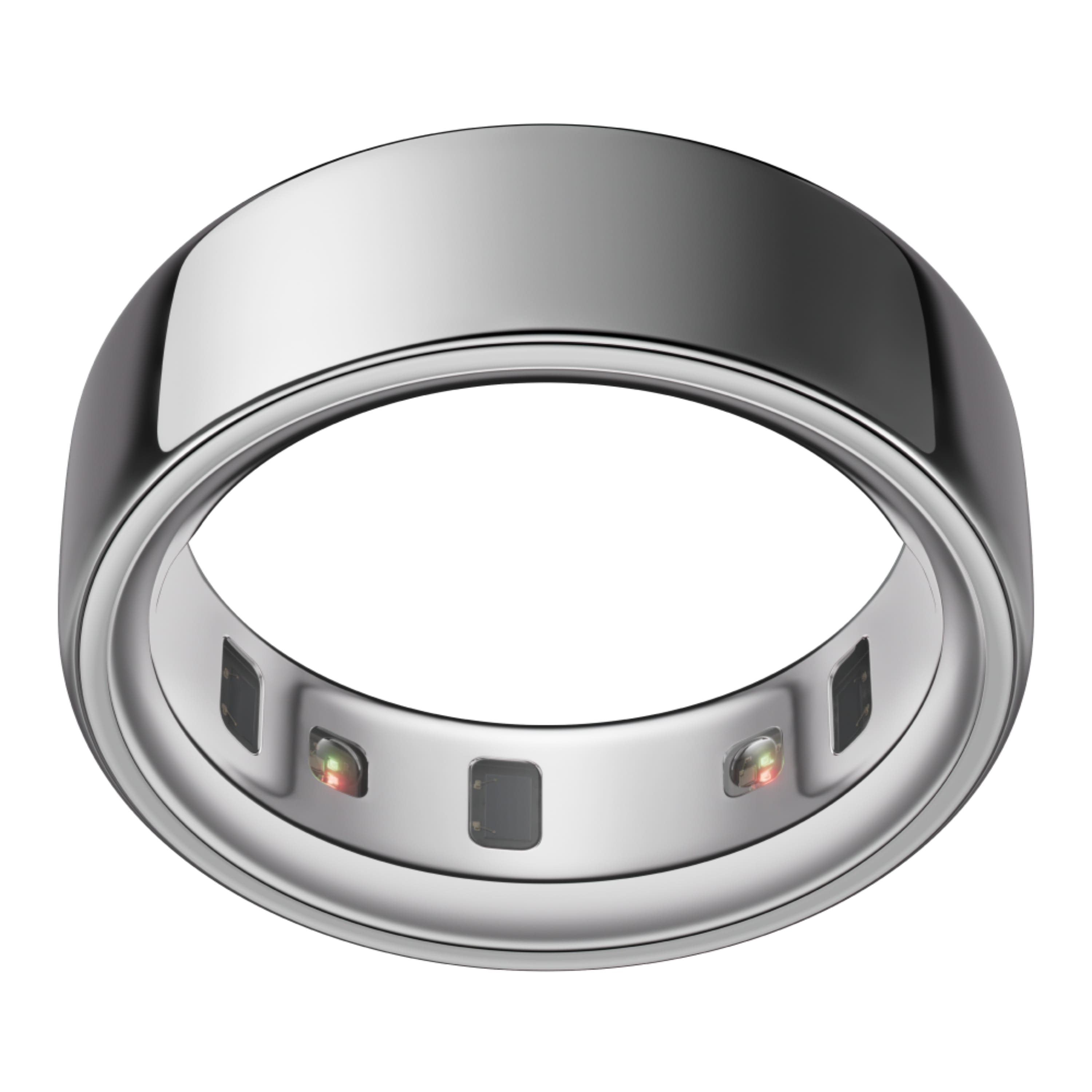Oura - Ring 4 - Smart Ring - Size Before You Buy with OR4 Sizing Kit - Size 9 - Silver - (2024) product image