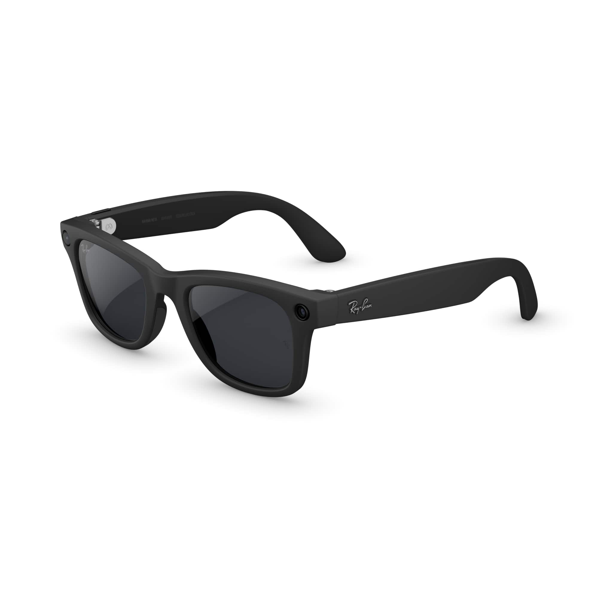 Ray-Ban Meta - Wayfarer (Gen 2) glasses with Meta AI, Audio, Photo, Video Compatibility - Clear lenses - Matte Black product…