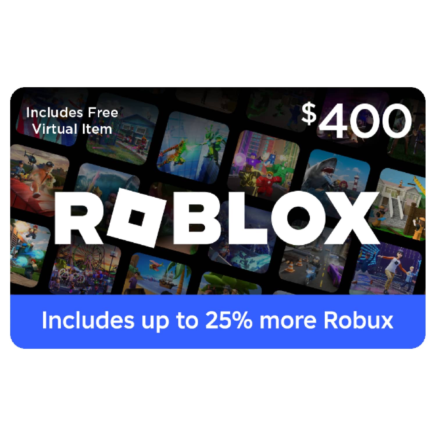Roblox - $400 Digital Gift Card [Includes Virtual Item] [Digital] product image