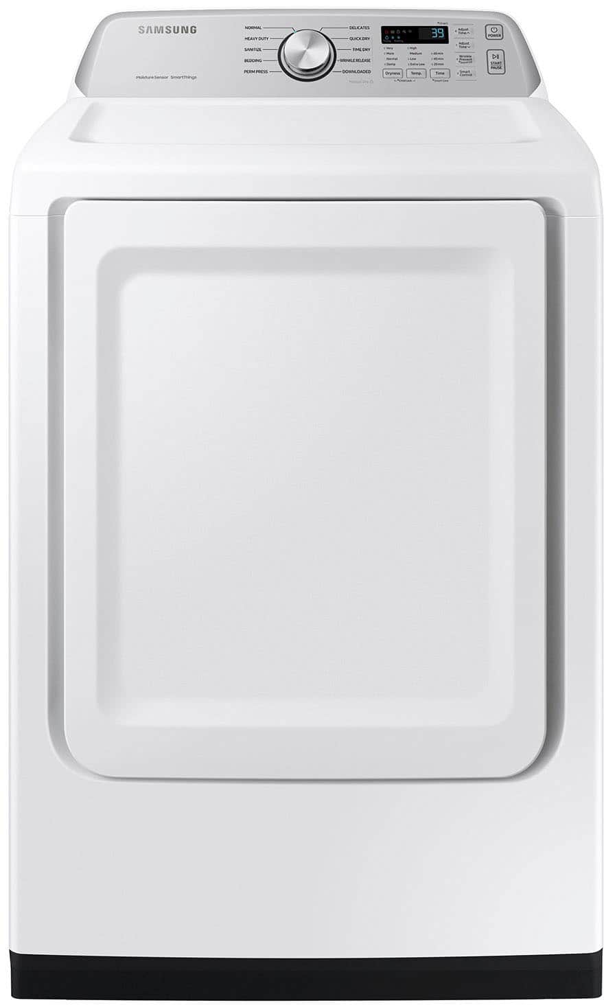 Samsung - 7.4 Cu. Ft. Smart Electric Dryer with Sensor Dry - White product image
