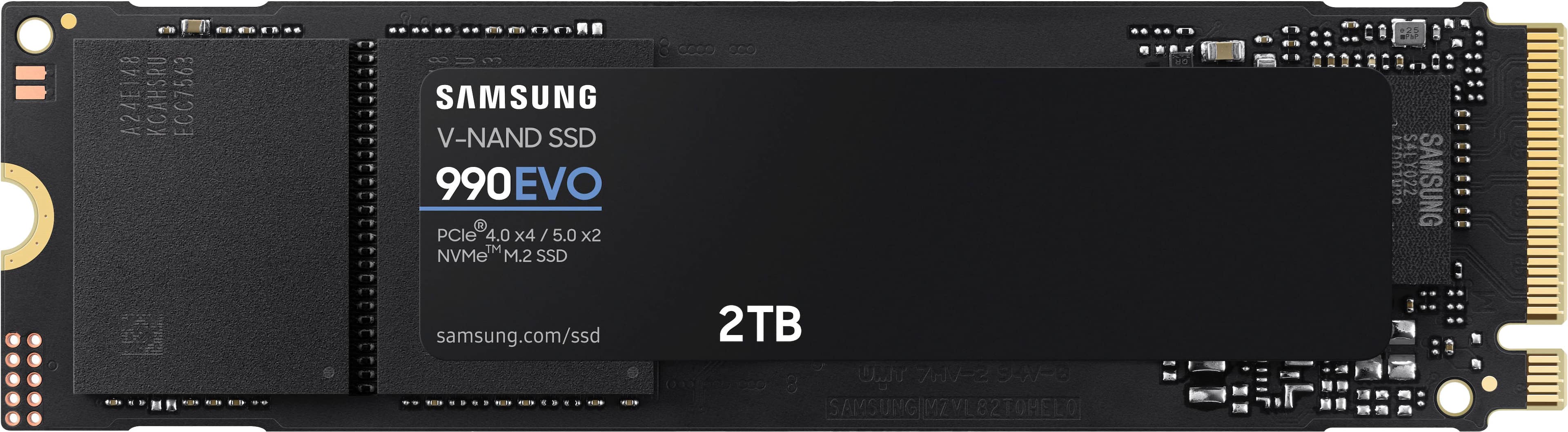 Samsung - 990 EVO SSD 2TB Internal SSD PCIe Gen 4x4 | Gen 5x2 M.2 2280, Speeds Up to 5,000MB/s product image