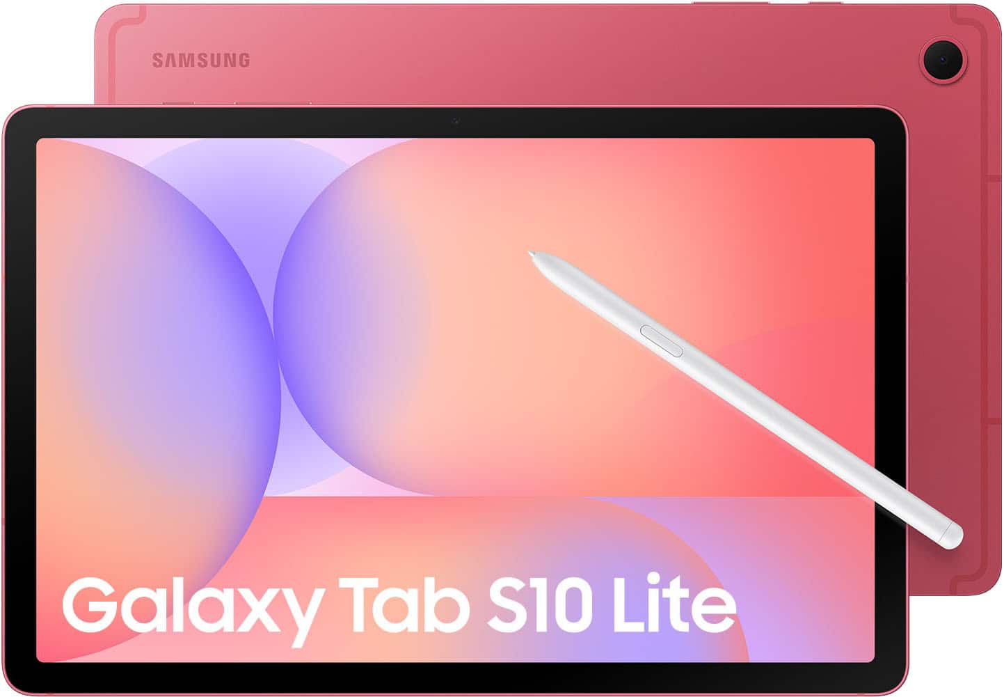 Samsung - Galaxy Tab S10 Lite - 10.9" 128GB - Wi-Fi - with S-Pen - Coral Red product image