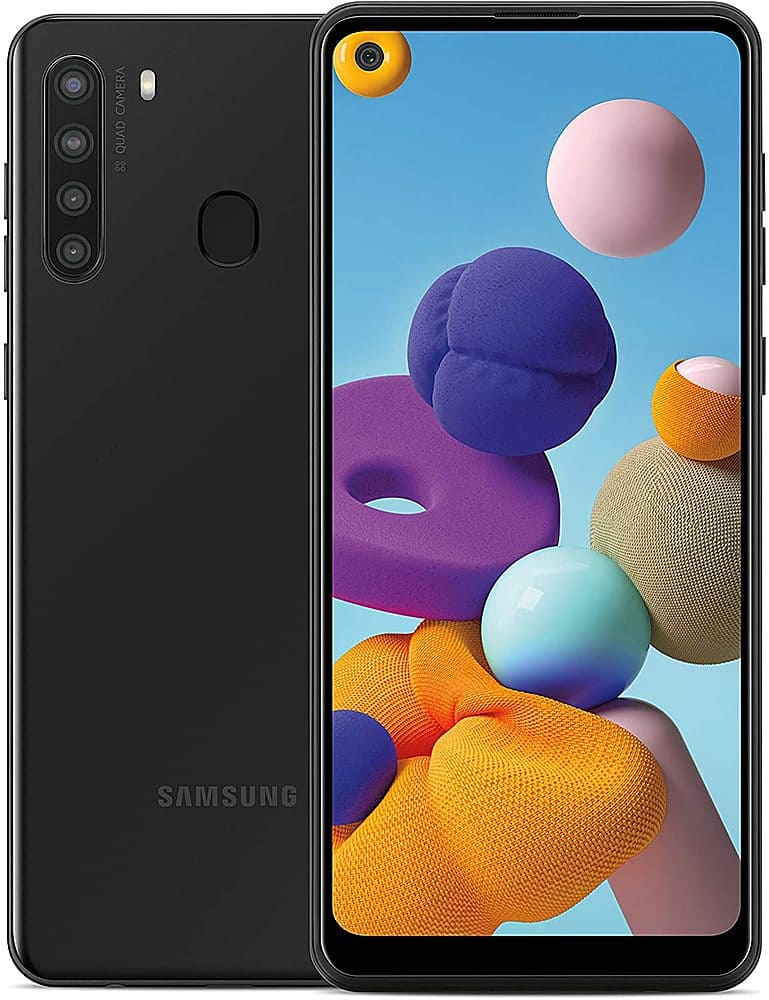 Samsung - Pre-Owned Excellent Galaxy A21 32GB (Unlocked) - Black product image