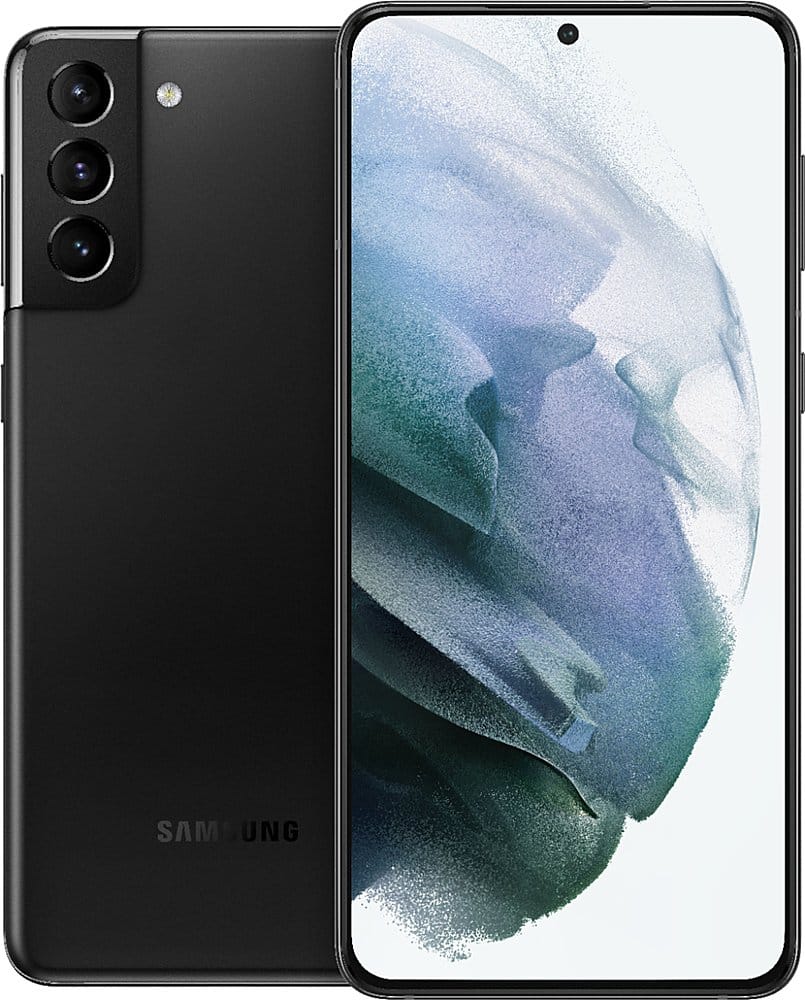 Samsung - Pre-Owned Excellent Galaxy S21+ 5G 128GB (Unlocked) - Phantom Black product image