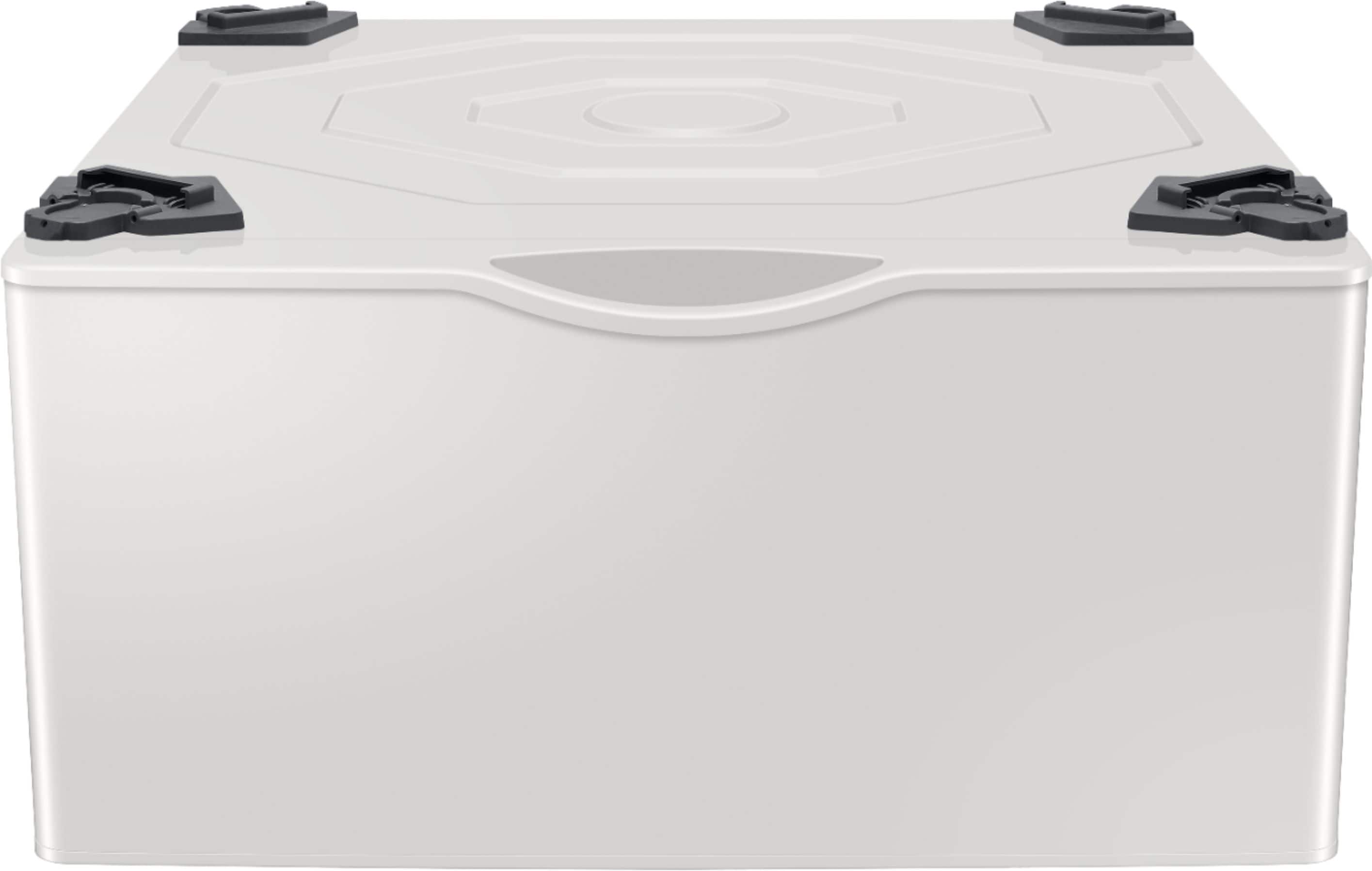 Samsung - Washer/Dryer Laundry Pedestal with Storage Drawer - Ivory product image