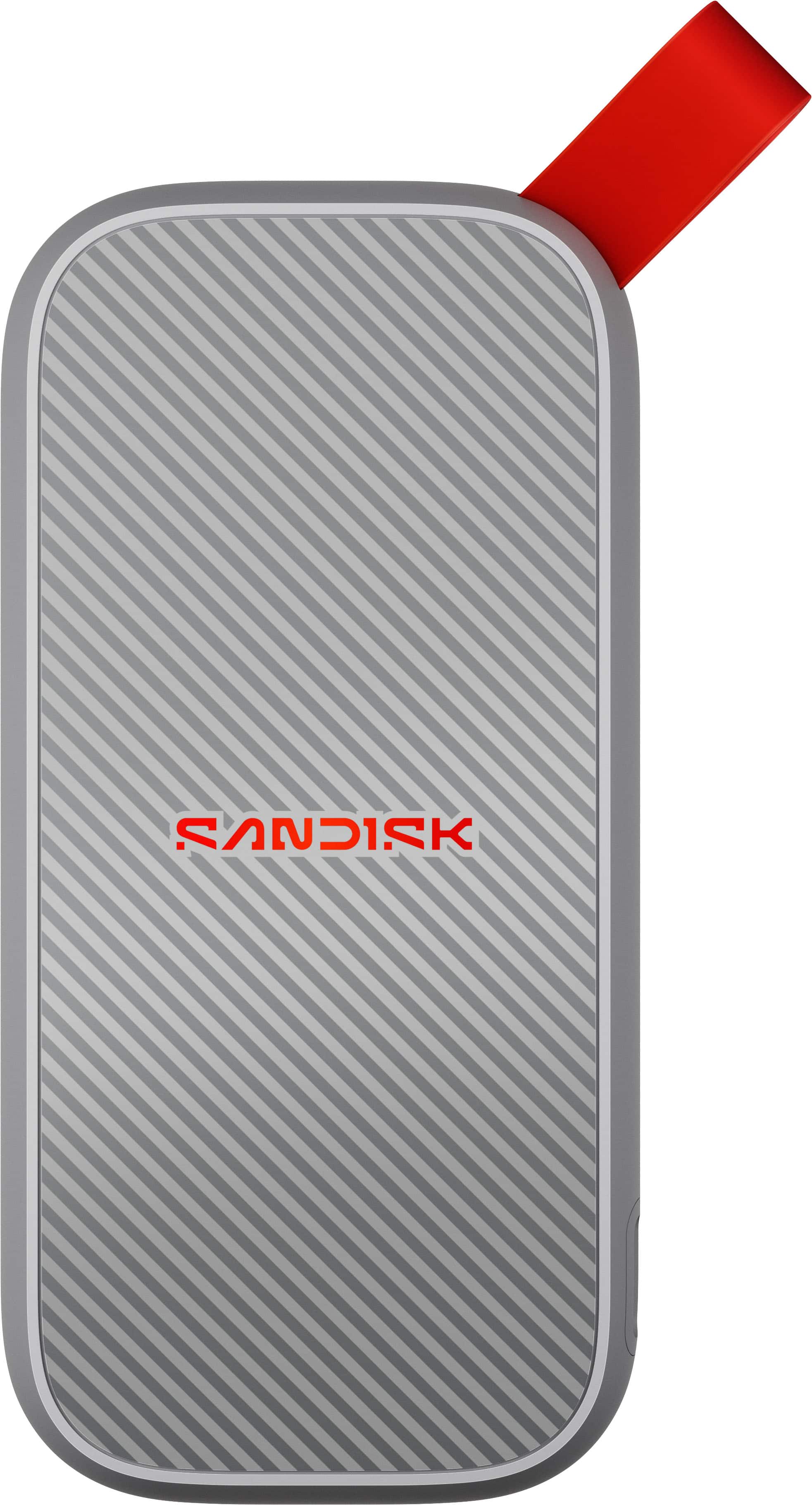 SANDISK - 2TB External USB 3.2 Gen 2 Type C Portable SSD - Gray product image
