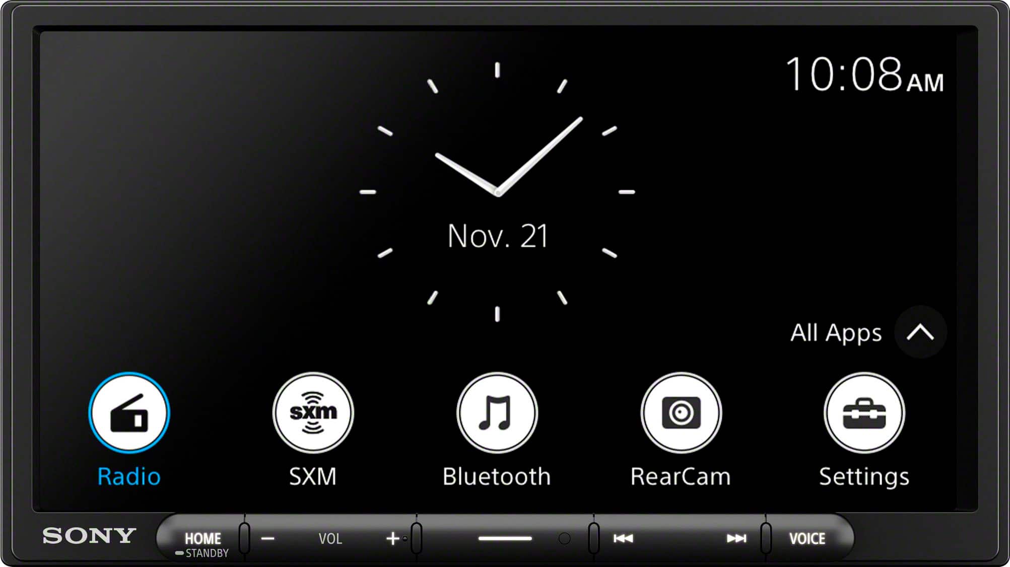 Sony - 7" Wireless Apple CarPlay and Android Auto Digital Media Receiver Maestro Compatible - Black product image