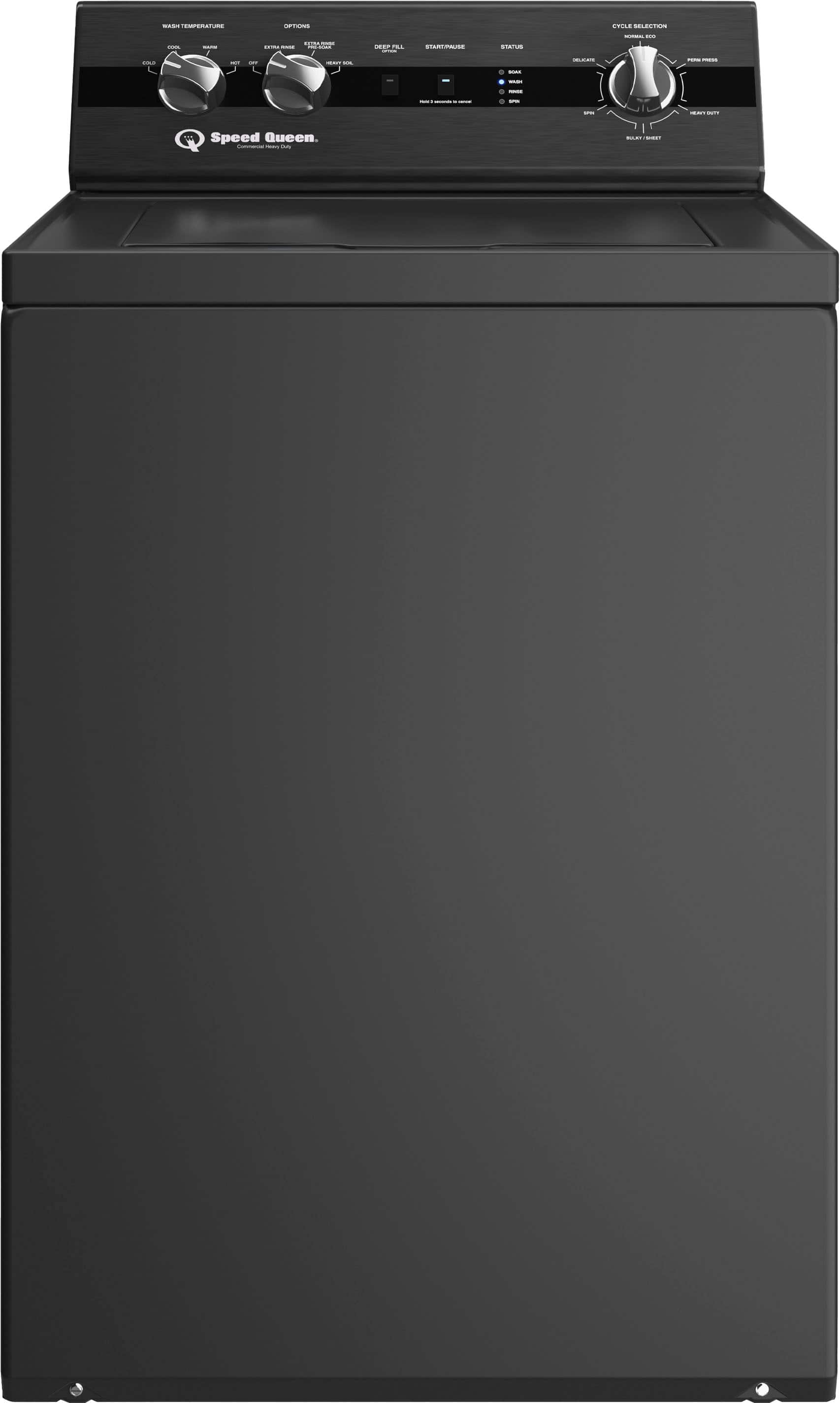 Speed Queen - TC5 CLASSIC TOP LOAD WASHER - Matte Black product image