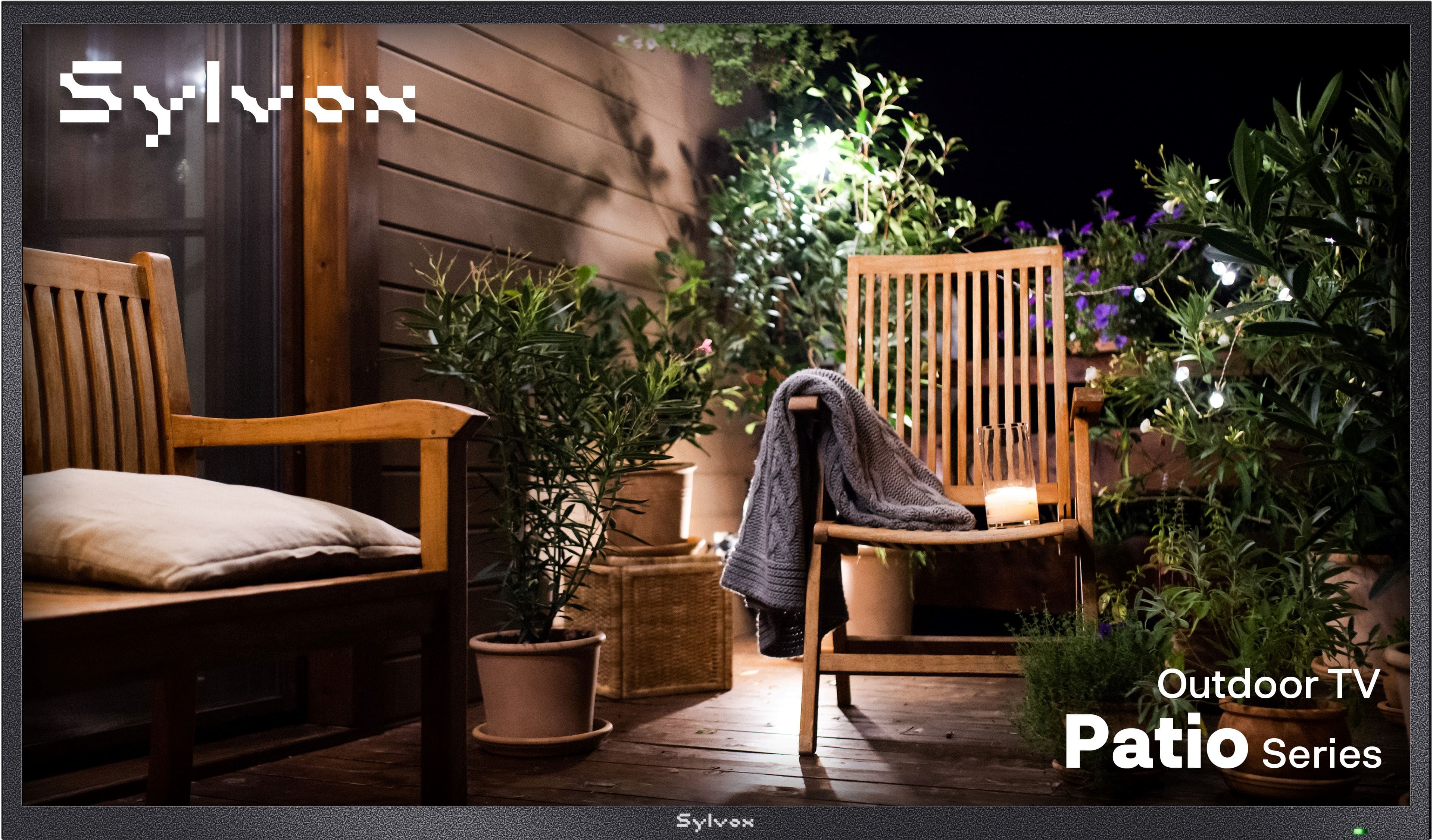 Sylvox - 55" Patio Class Series 4K UHD Google System Partial Sun IP55 Waterproof Smart Outdoor TV (2025) product image