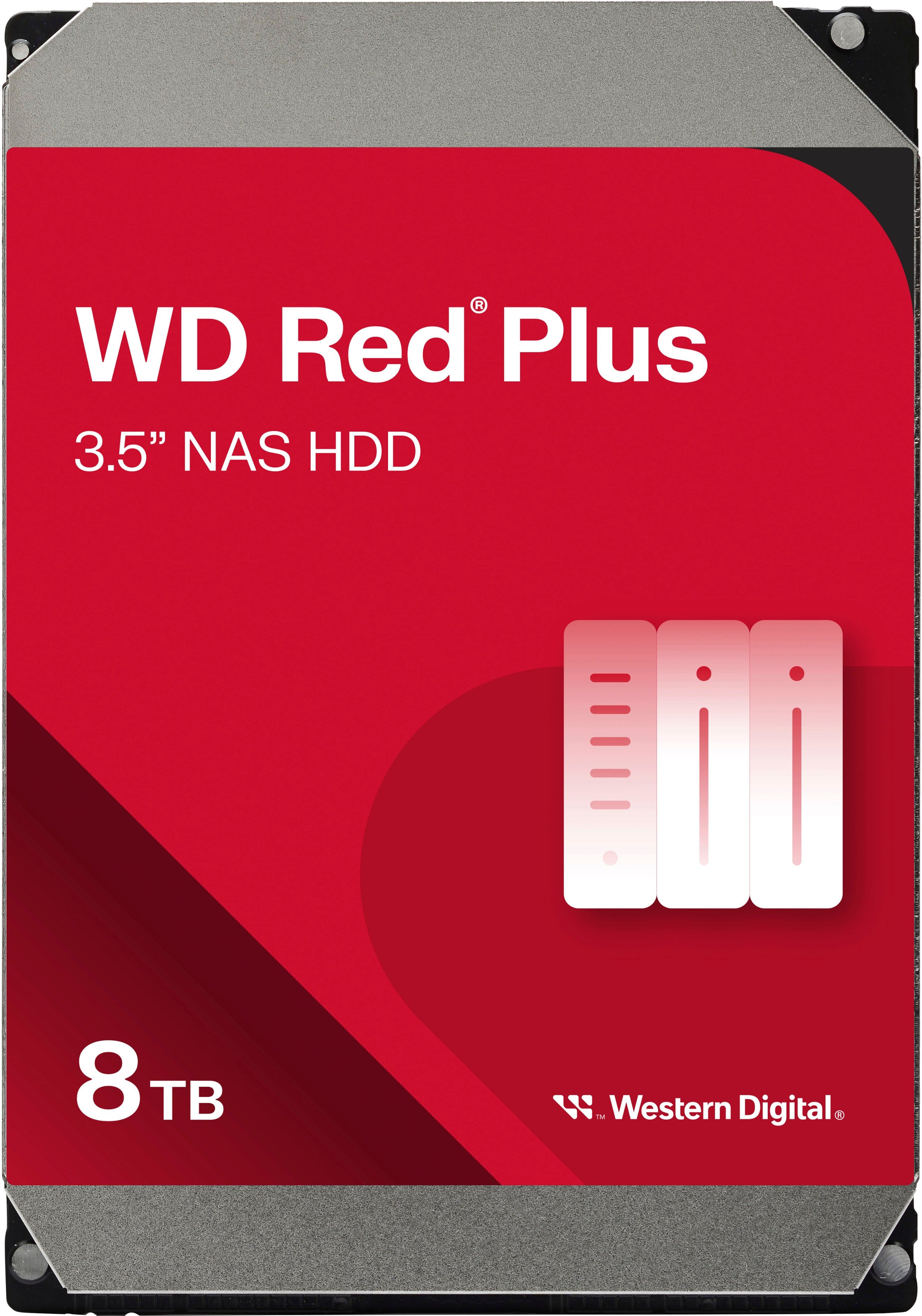 WD - Red Plus 8TB NAS Internal Hard Drive product image