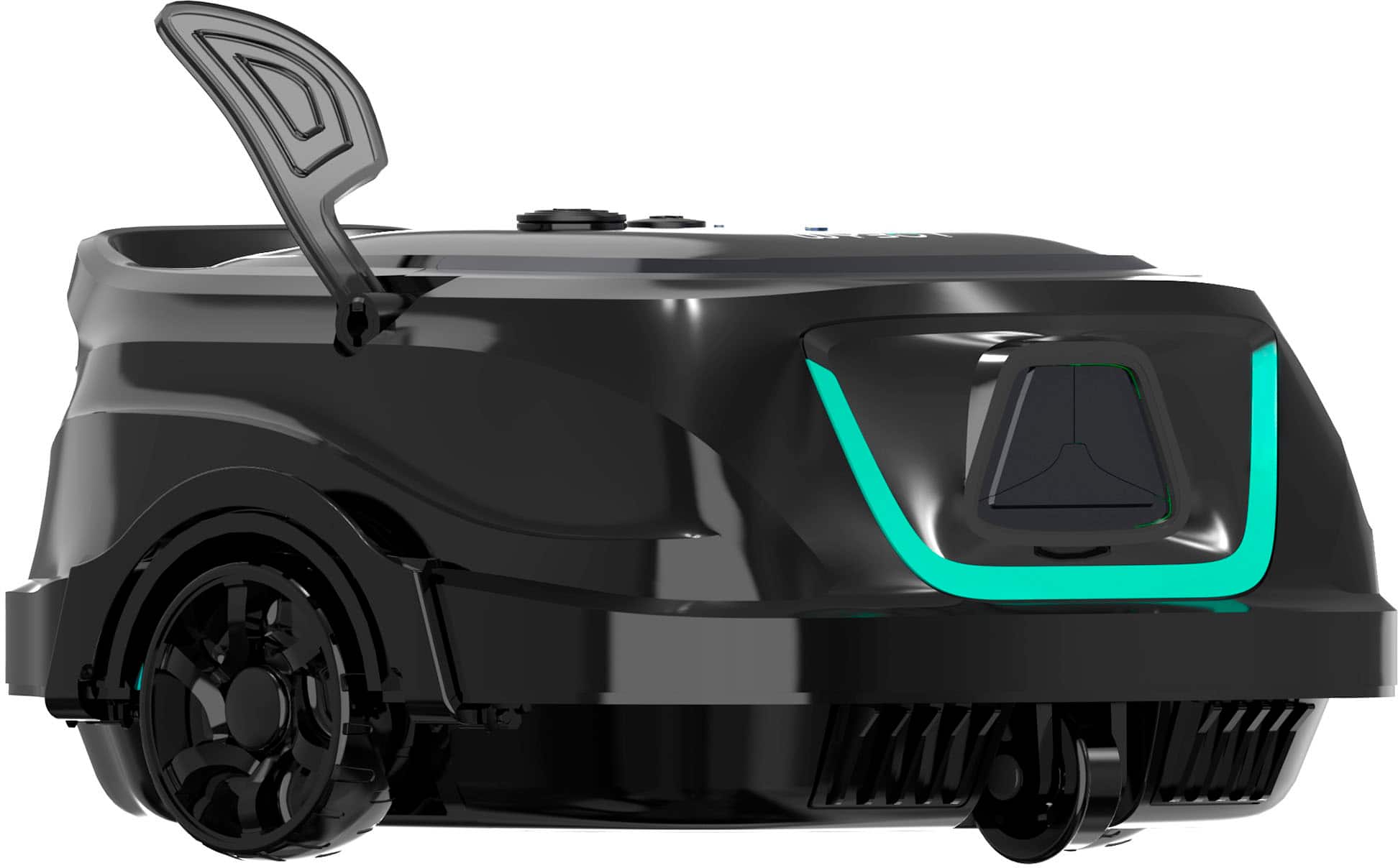 Wybot - A1 Cordless Robotic Pool Cleaner for In-Ground Pools up to 1076sq.ft, Pool Vacuum with Infrared Sensors - Black prod…